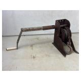Vintage Hand-Cranked Manual Winch