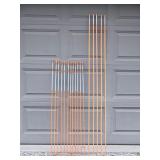 Set of 17 Driveway Marker Stakes