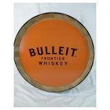 Bulleit Bourbon Wood Barrel Display
