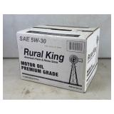 Rural King SAE 5W-30 Motor Oil Case