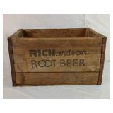 Vintage Richardson Root Beer Crate