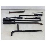 Central Forge Pry Bar and Tool Set