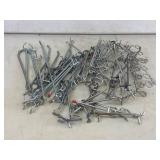 Assorted Metal Pegboard Display Hooks