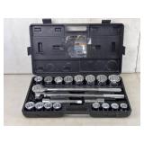 Large SAE Socket & Ratchet Set