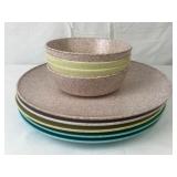 Vintage Texas Ware Melamine Bowls & Plates