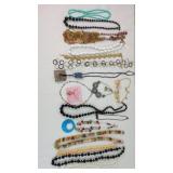 Assorted Vintage Costume Necklace Lot