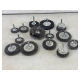 Assorted Drill Wire & Abrasive Wheels