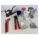 Vintage Hand Tools and Rivet Fasteners