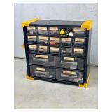Holt 15-Drawer Parts Organizer Cabinet