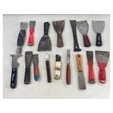 Collection of Vintage Scrapers and Tools