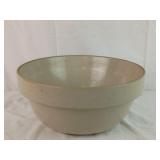 Large Antique Stoneware Mixing Bowl