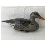 Vtg Victor D-9 Molded Plastic Mallard Decoy