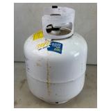 Propane Cylinder with Gauge, 47.0 Lbs WC