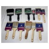 Assorted Paint and Stain Brush Lot
