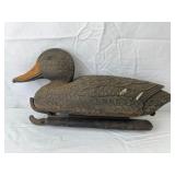 Vtg Carry-Lite Mallard Hen Plastic Decoy