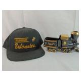 Purdue Boilermakers Hat and Train