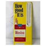 Winston Cigarettes Advertisement Thermometer