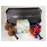 Fitness Equipment Bundle: Stepper & Ball