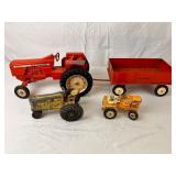 Allis Chalmers Toy Tractor Lot