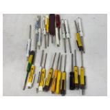 Large Collection of Vintage Screwdrivers