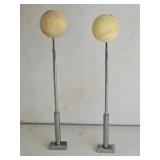 Pair of Adjustable Telescopic Stands