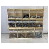 Wall-Mount Hardware Storage Organizer