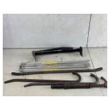 Assorted Tire Irons and Pry Bars