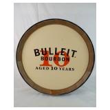 Bulleit Bourbon 10 Year Wood Barrel Head