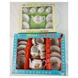 Vintage Chilton Toy China Tea Set Lot