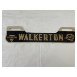 Vintage Walkerton Chrysler/Plymouth License Plate