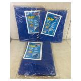 Storage Shop Blue Tarps, Set of 3