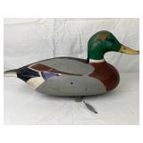 Vtg Victor D-9 Molded Plastic Mallard Drake Decoy