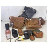 Assorted Tool Belt Pouches and Holders