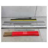 Assorted Surveying and Measuring Tools