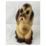 Vintage Chalkware Dog Figurine