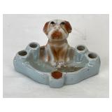 Vintage Japanese Bulldog Ash Tray/Cigarette Holder