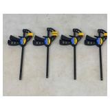 Set of 6 Irwin Quick-Grip Micro Clamps