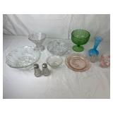Assorted Vintage Glassware Collection