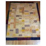 Vintage Patchwork Corduroy Quilt