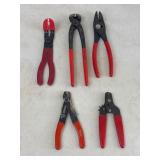 Vintage Pliers and Wire Strippers Lot