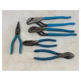 Vintage Channellock & Pliers Set (5 pc)