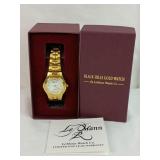 Rushmore Black Hills Gold Tone Watch