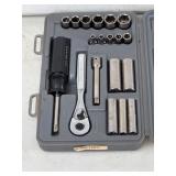 Craftsman 1/4" Metric Socket Tool Set