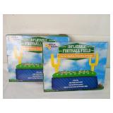 2x Mega Maxx Inflatable Football Fields