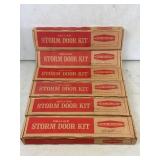 6 Vintage Ideal Security Storm Door Kits