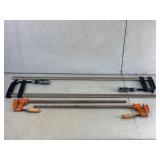 Assorted Woodworking Clamps