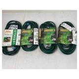 Lot of 4 Coleman 20ft Landscape Cords
