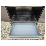 Metal Cabinet with Locking Drawer
