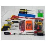 Assorted Screwdriver and Tool Set