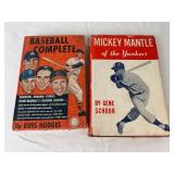 Pair of Vintage Baseball Books